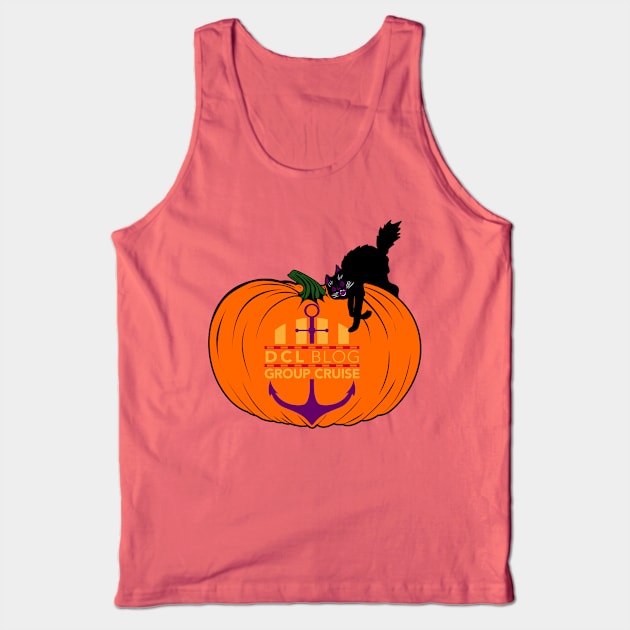 DCL Blog Group Cruise IV - Pumpkin & Cat Tank Top by Disney Cruise Line Blog